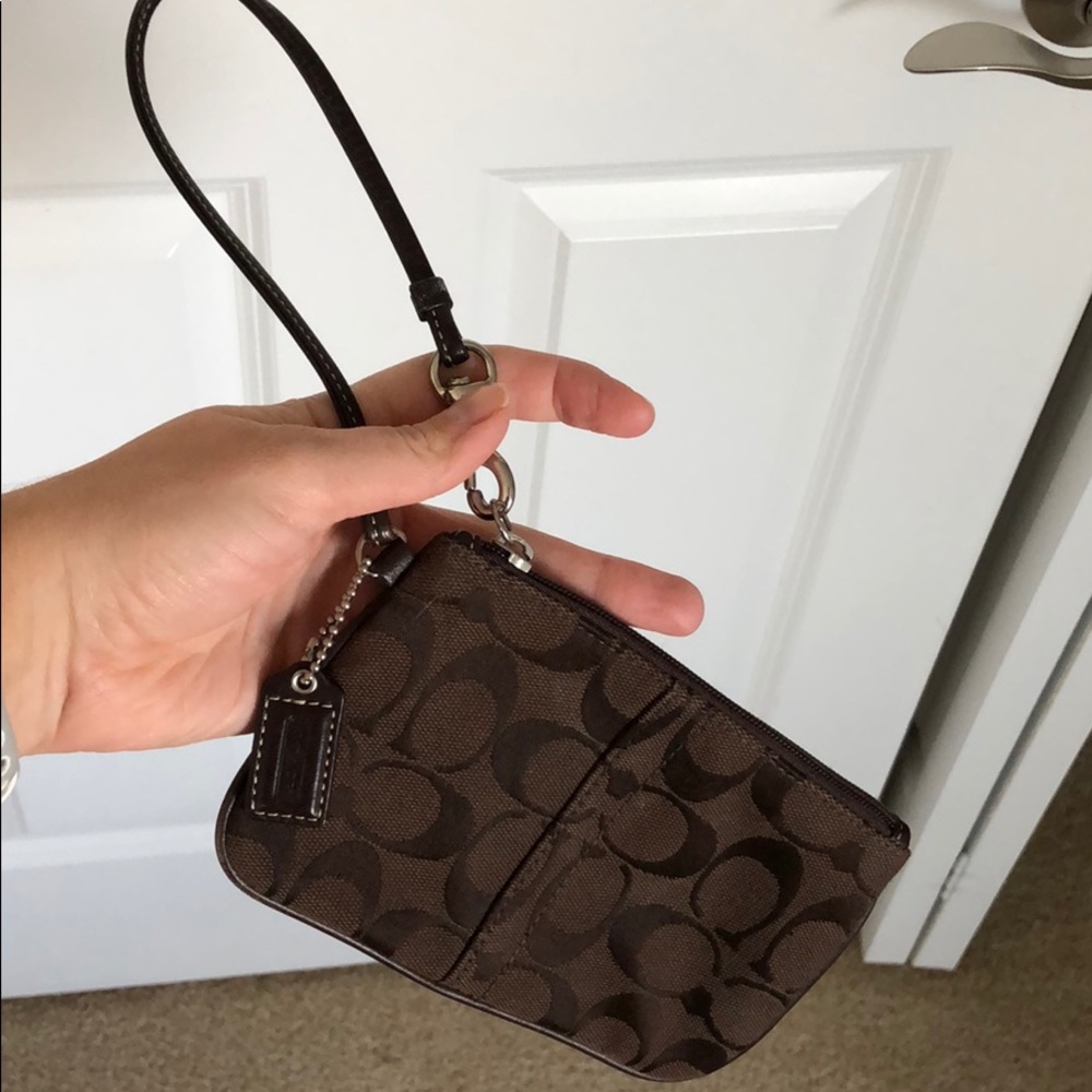 Coach wristlet